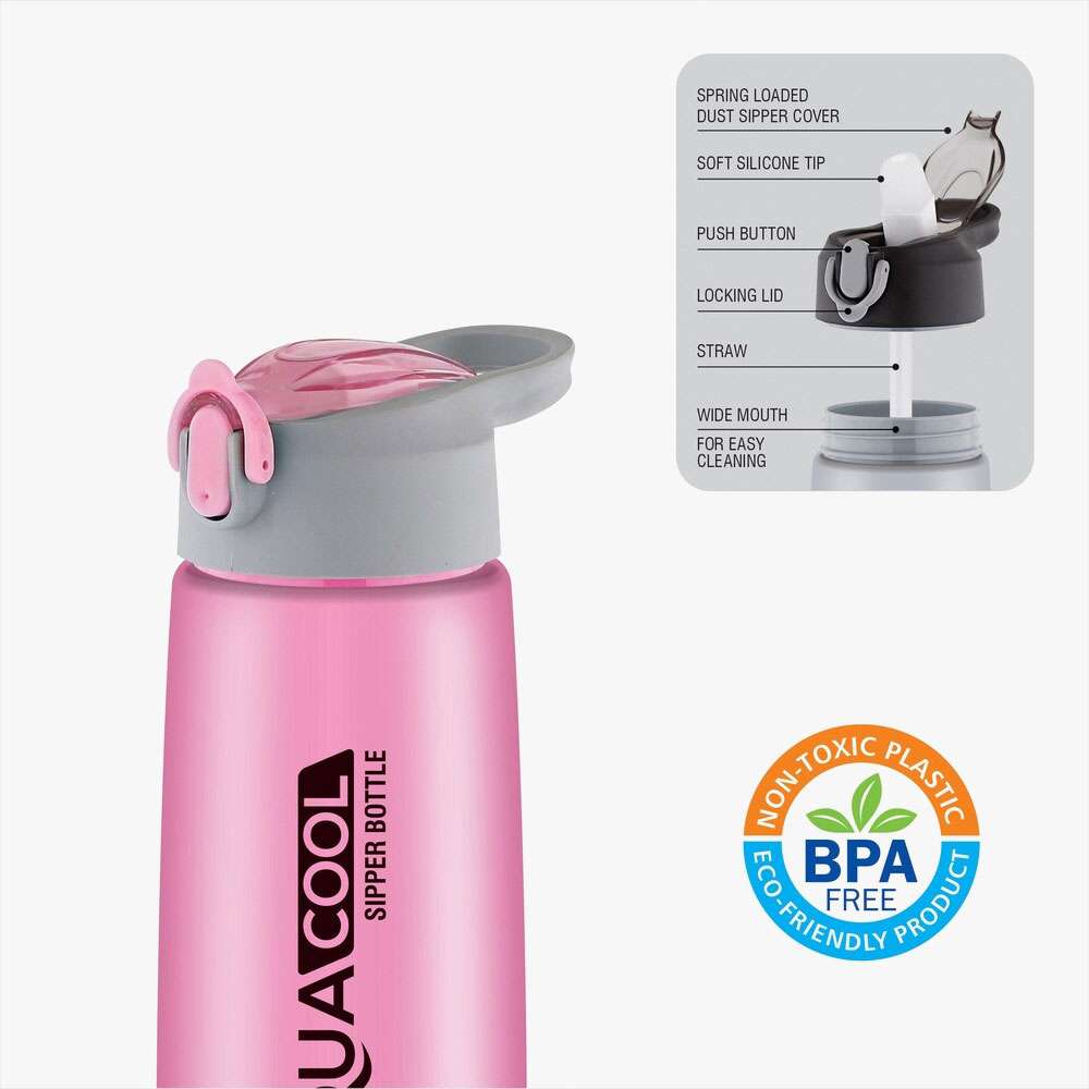 Plastic Aqua Cool Gym Water Bottle